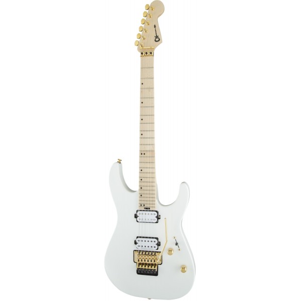 CHARVEL PRO MOD DK24 HH FR BLANCA MP front