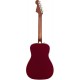 FENDER MALIBU PLAYER CANDY APPLE RED tras
