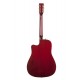 ART LUTHERIE AMERICANA Q1T CW TENNESSEE RED tras