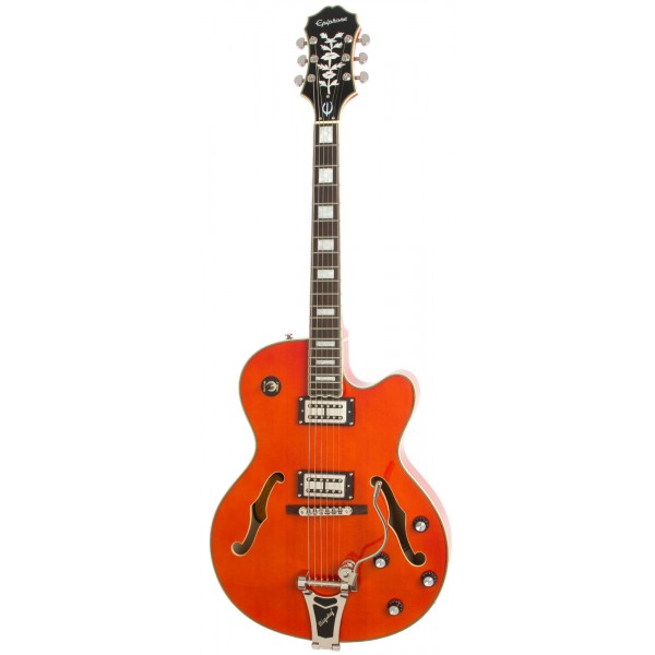 EPIPHONE EMPEROR SWINGSTER SUNRISE ORANGE front