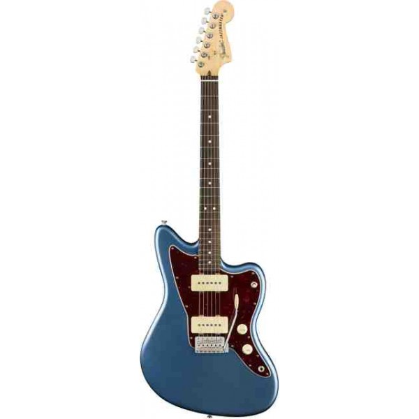 FENDER AM PERFORMER JAZZMASTER SLP BLUE RW front