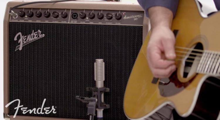 Amplificar una guitarra acústica