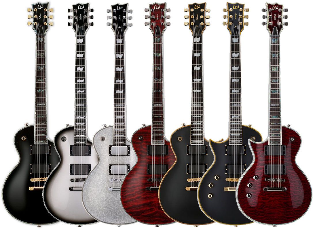 Modales terciopelo realce Guitarras eléctricas LTD. "Tienen mucho de lo bueno" - Blog - Ardemadrid