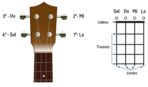 NOTAS DEL UKELELE